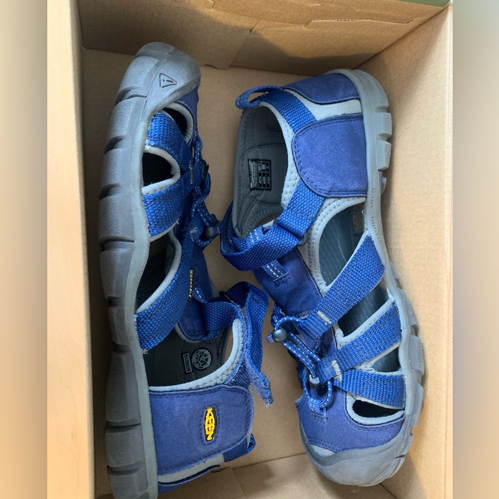Keen Kids Blue and Gray Sandals